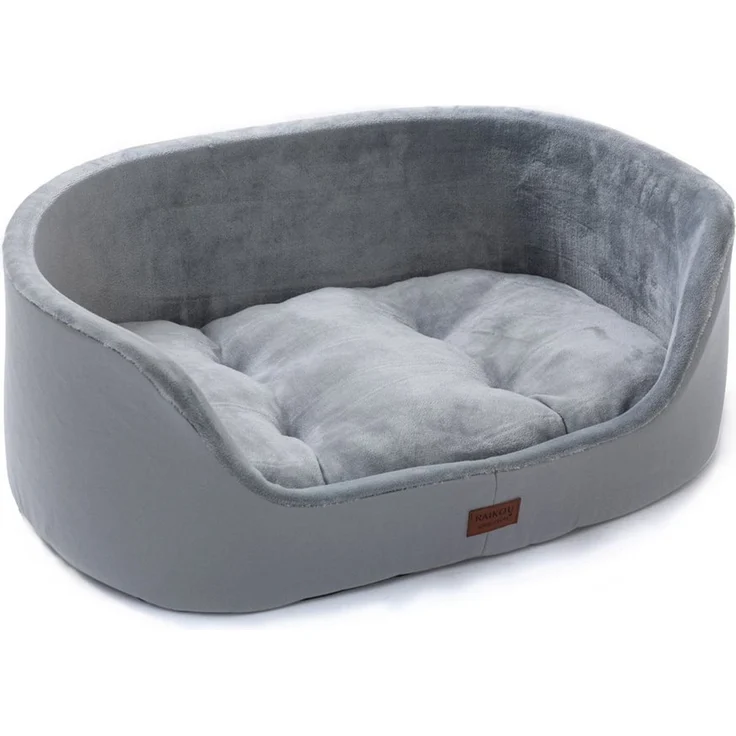 M-Diamant Tierbett Orthopädisches Hundebett Komfortables Hundekissen Hundesofa mit Rand, Polyester, ideal als Kopfstütze – Bild 4