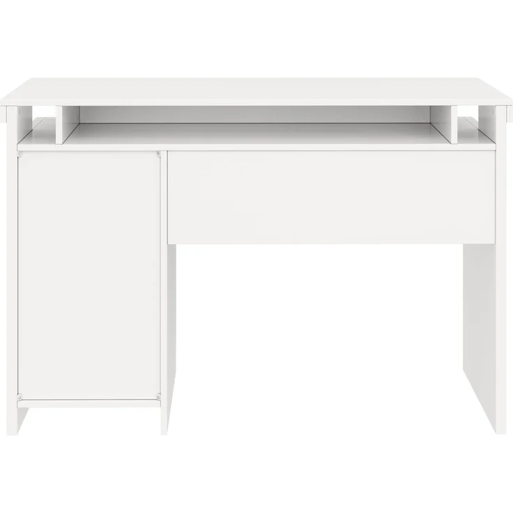 ZUBALIYA Moderner LED-Schreibtisch 120×50×78,5 cm – Computertisch mit drei Schubladen, verlängerter und verbreiterter Arbeitsfläche, verstärkten Beinen, einstellbarer LED-Beleuchtung, geeignet für Homeoffice – Bild 10