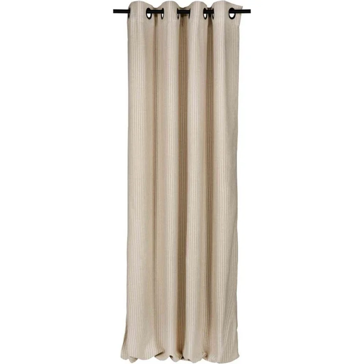 Esprit Vorhang FUN Ösenvorhang (1 St), Öse, Polyester, 140 x 250 cm in Beige – Bild 1