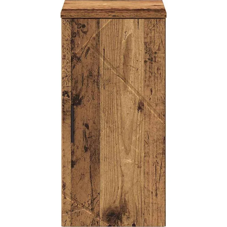 vidaXL Badezimmerschrank Wandmontiert Altholz 30 x 31,5 x 61 cm 883352 – Bild 5