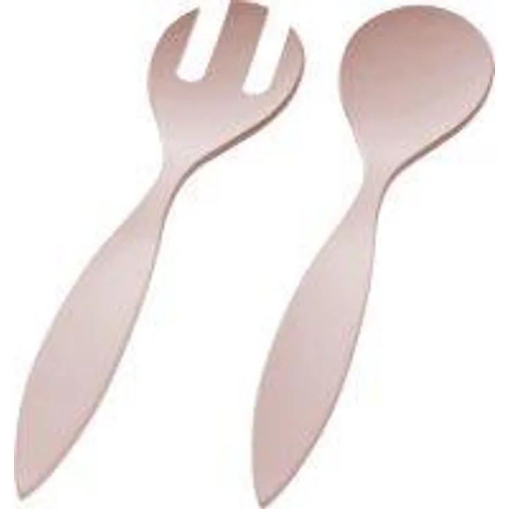 Magu Salatbesteck pink cherry Natur-Design 140004