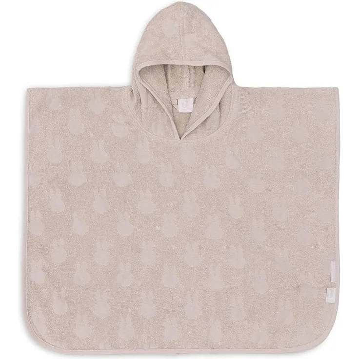 Jollein Miffy Jaquard Badeponcho – Frottee – Nougat