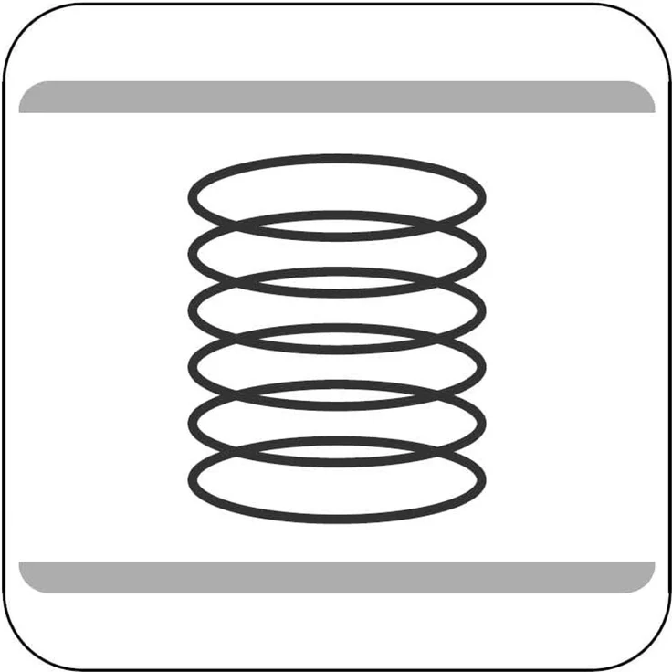 HELA Esszimmerstuhl Dagmar (Set, 2 St), Schwingstuhl mit bequemer Federkern Polsterung, Cord Bezug – Bild 10
