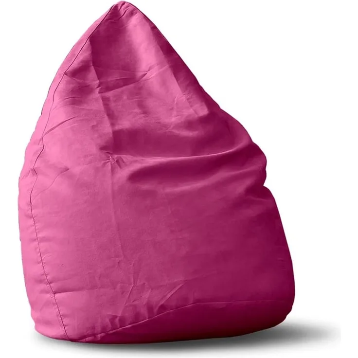 Lumaland 'Luxury XL Plus' Sitzsack, Pink, Microvelours, 120 l