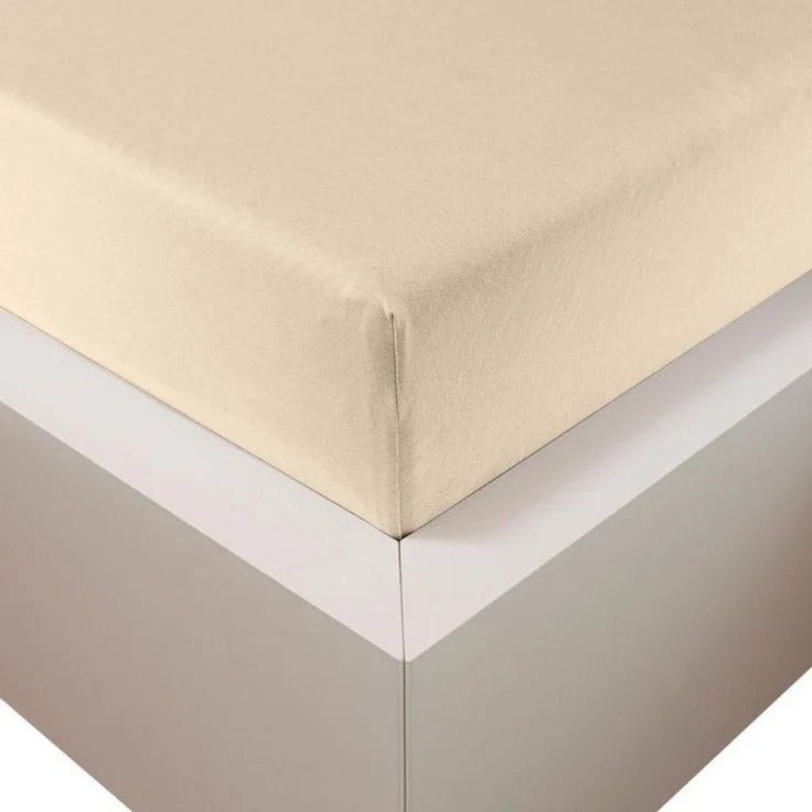 Traumschloss Spannbettlaken Premium Plus, Jersey, Gummizug: rundum, (1 Stück), 260g/m², 47,5% Mako Baumwolle, 47,5% Lyocell, 5% Elasthan – Bild 4