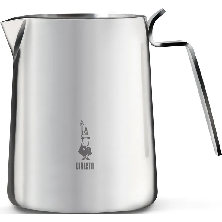 Bialetti Milchkännchen Bricco 300 ml, Sahnekännchen, Kännchen, Edelstahl, Silber, 1806