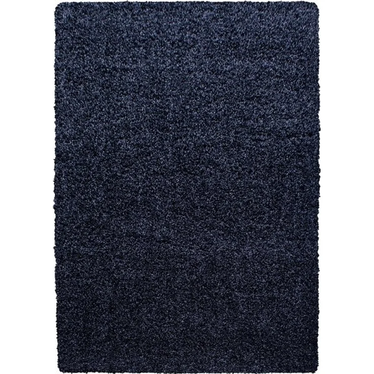 Teppium Teppich Unicolor - Einfarbig, Rechteckig, Höhe: 30 mm, Einfarbig Shaggy Teppich Wohnzimmer Langflor versch. farben und größen – Bild 4