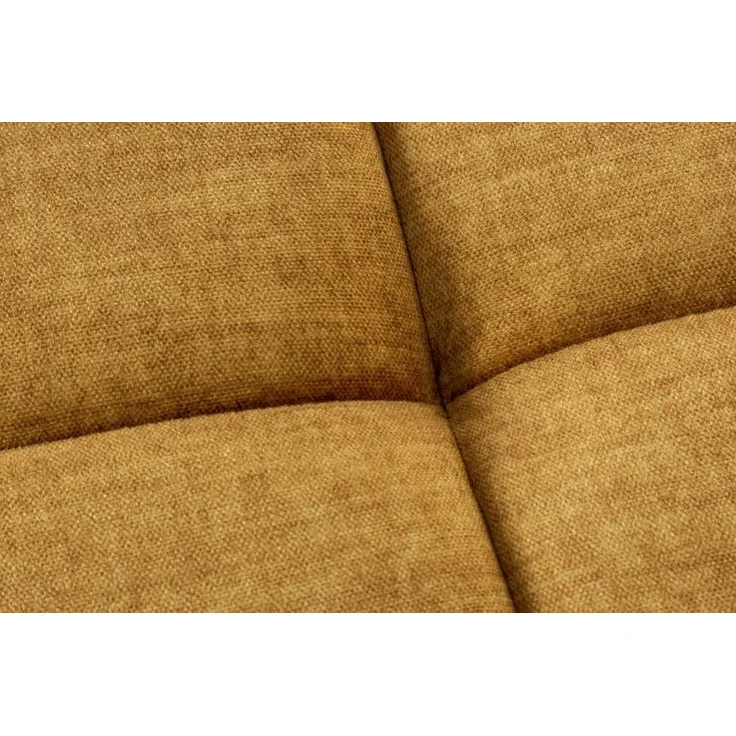 riess-ambiente Fußhocker ELEGANCIA 110cm senfgelb (Einzelartikel, 1 St), Wohnzimmer · Samt · mit Ziersteppung · Modern Design – Bild 8