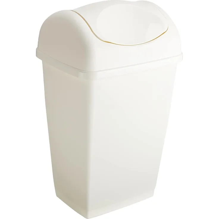 TESTRUT - Schwingdeckeleimer 50 Liter weiß