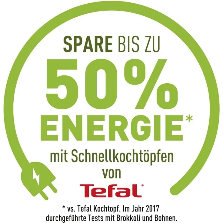 Tefal 'Secure 5 neo' Schnellkochtopf Induktion, Edelstahl, 6L, absperrbar – Bild 6