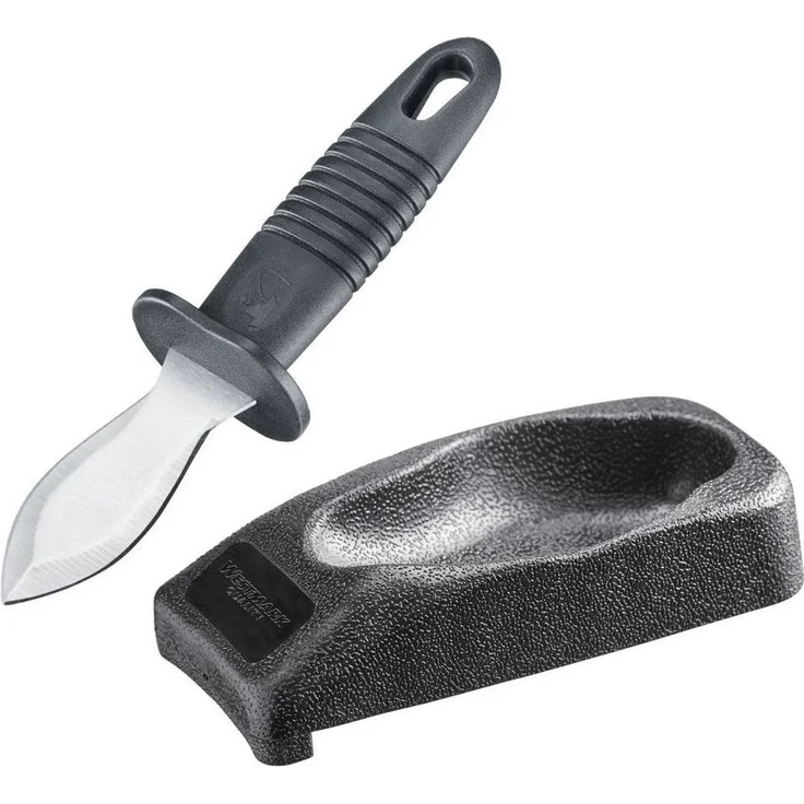 WESTMARK Fischbesteck Set 2tlg. Austernwerkzeug, Edelstahl, PP, PVC, sehr massiv, praktische Anlegekante, spülmaschinengeeignet, BPA-frei – Bild 5