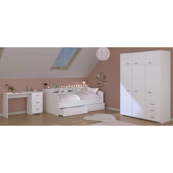 Parisot Kinderzimmer und Jugendzimmer Sleep in weiß Set 3-tlg. – Bild 2