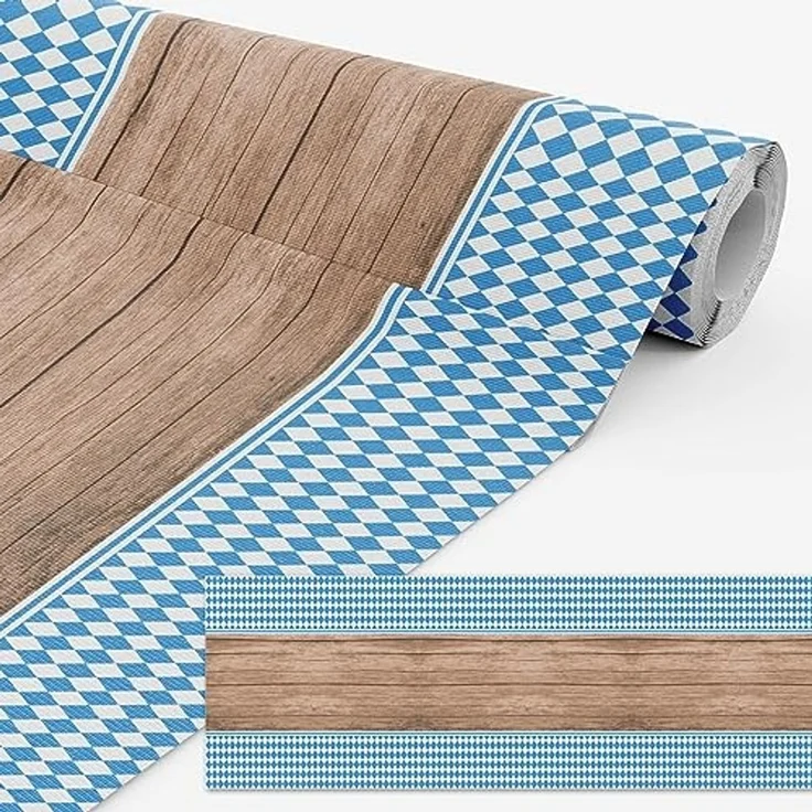 itenga Tischdecke itenga Tischläufer Bayrisch 24m lang x 0,40m breit – Bild 1