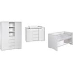 Schardt 'Maxx White' 3-tlg. Babyzimmer-Set