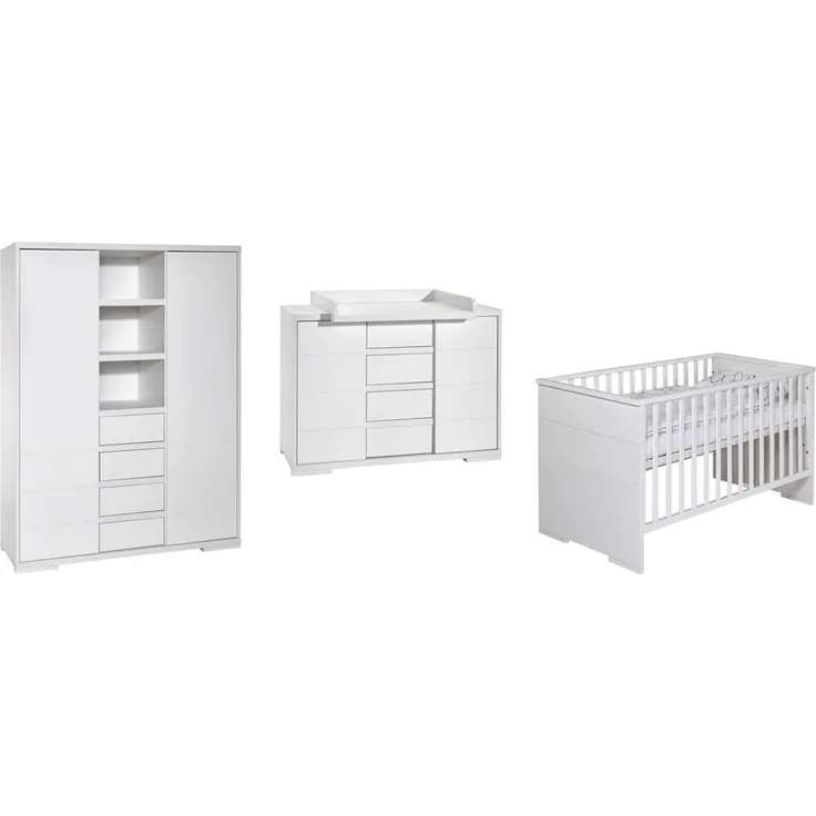 Schardt 'Maxx White' 3-tlg. Babyzimmer-Set