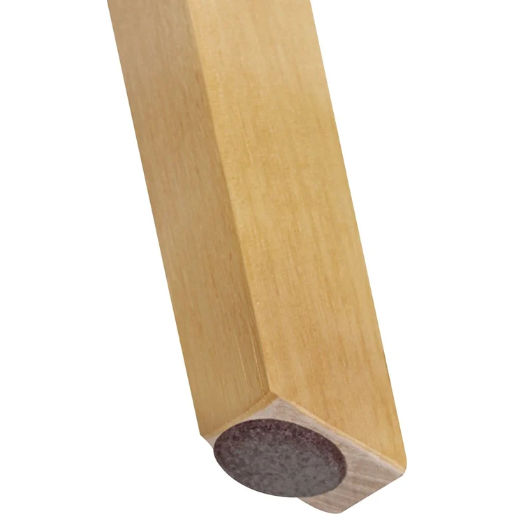 Esszimmerstuhl Set LIMA 2er Skandinavisch Polsterstuhl Stoff Weiß Grau – Bild 13