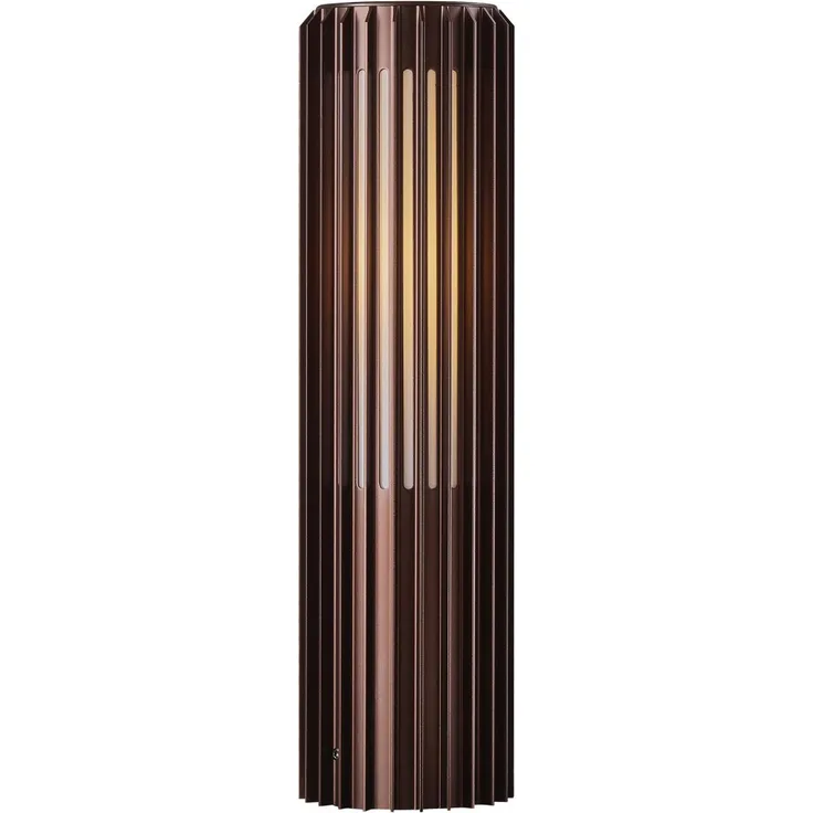 Nordlux Sockelleuchte Aludra 45 Seaside metallisch braun Alu IP44 E27