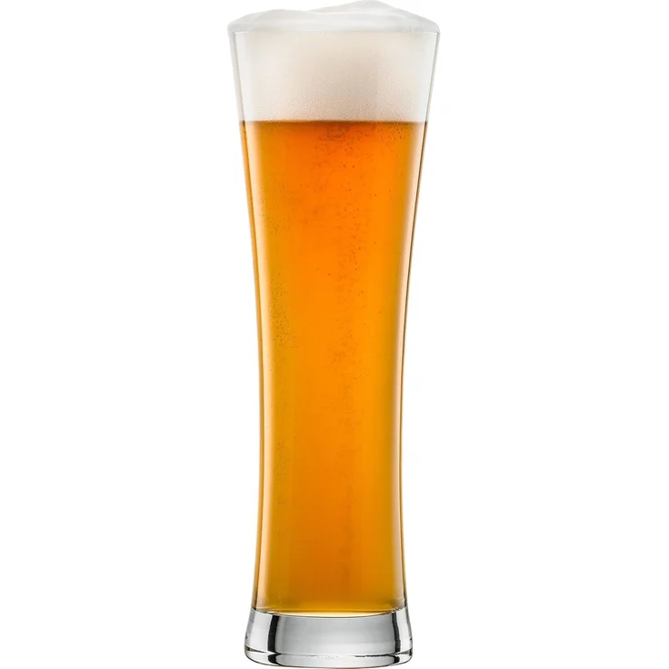 SCHOTT ZWIESEL Weizenbierglas Beer Basic 0,5 l (4er-Set), geradlinige Weizengläser für Weizenbier, spülmaschinenfeste Tritan-Kristallgläser, Made in Germany (Art.-Nr. 130007) – Bild 4