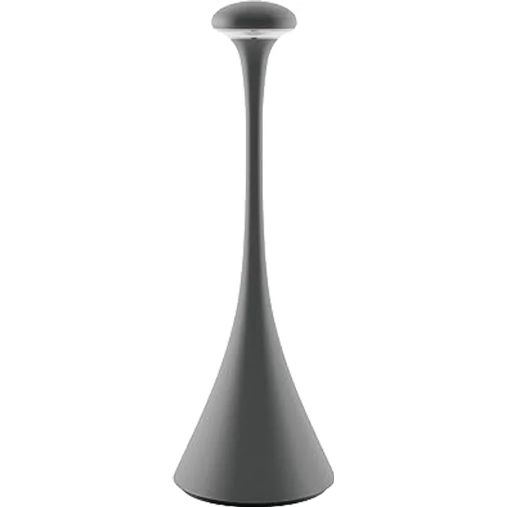 SIGOR LED Tischleuchte Akku-Tischleuchte NUDROP graphitgrau, Dimmbar, LED fest integriert, Warmweiß – Bild 2