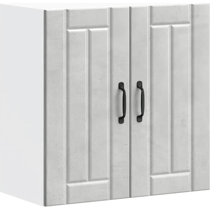 vidaXL Küchen-Hängeschrank Lucca Betongrau Holzwerkstoff 853821 – Bild 1