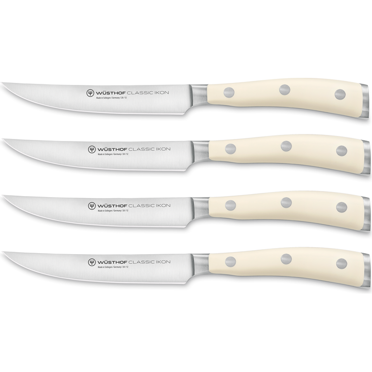 Wüsthof Classic Ikon Steakmessersatz mit 4 Messern