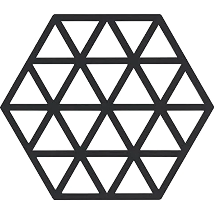 Zone Denmark Triangles Black Topf-Untersetzer Silikon – Bild 2