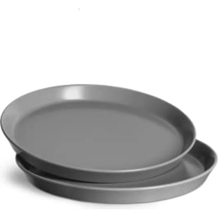 Springlane Geschirr-Set Sweet Scandi, Keramik, in verschiedenen Ausführungen und Sets, Keramik, 2er-Set Frühstücksteller Ø 19cm, spülmaschinen-& mikrowellengeeignet – Bild 2