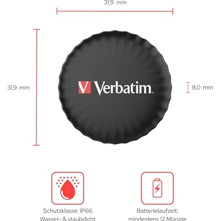 VERBATIM MY FINDER BLUETOOTH COIN (2) – Bild 3