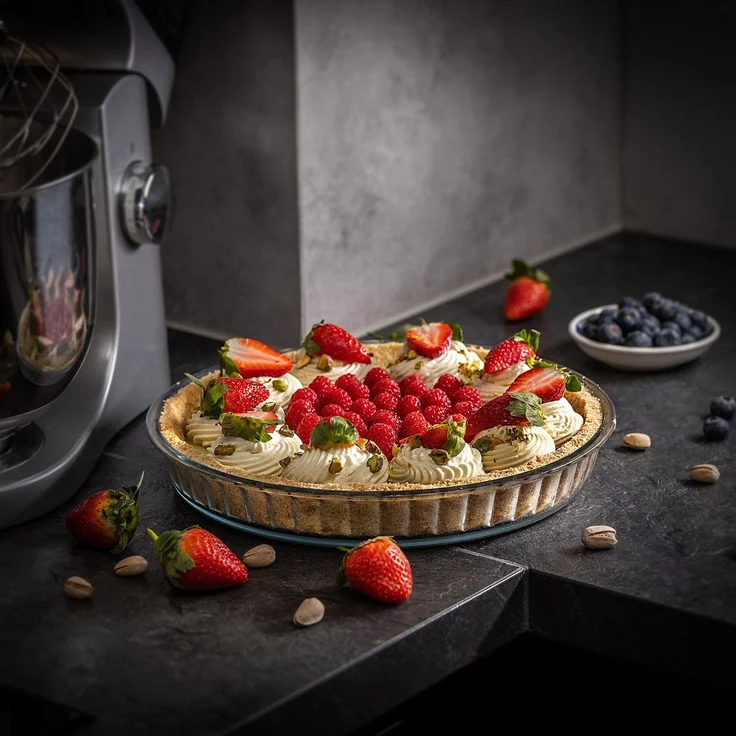 KADAX Hitzebeständige Pizza-Kuchen-Tarte-Form 27 cm – Bild 2