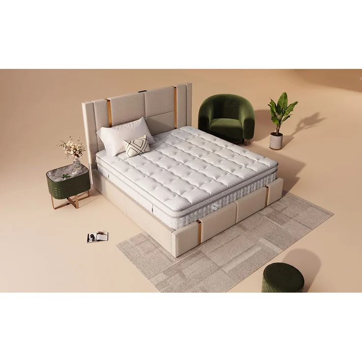 Novelux Hybrid Matratze 160x200 cm H3 – 7-Zonen Taschenfederkernmatratze & Kaltschaum, 25cm Hoch, Weiß. Atmungsaktiv, für Allergiker, bis 280kg belastbar – Bild 9
