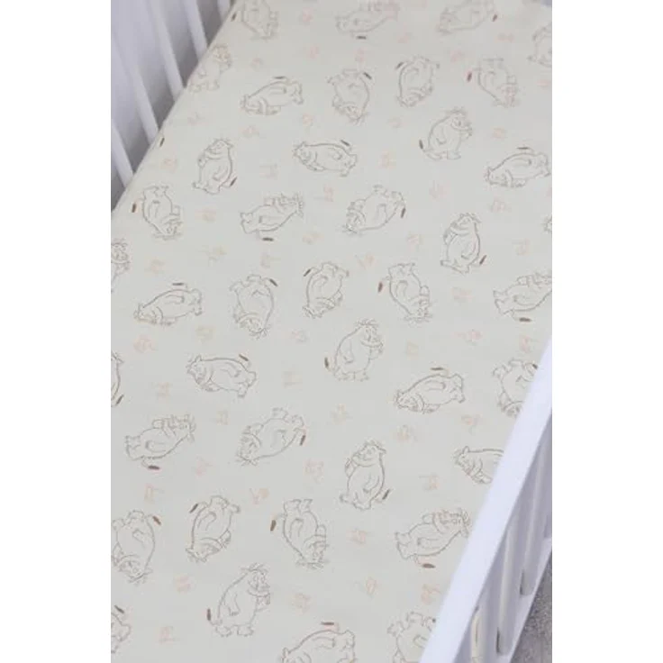 Offizielle Grüffelo-Bettwäsche für Kinderbett, 140x70 cm, superweich und atmungsaktiv, für Kinderbett, 2 Stück, cremefarbenes Grüffelo-Muster – Bild 5
