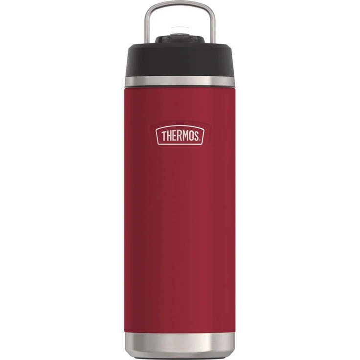 THERMOS Isolierflasche ICON WATER BOTTLE, Edelstahlkörper, spülmaschinenfest, 0,71l, 12h kalt, schappsicher mit einklappbarem Flip-Strohalm – Bild 5
