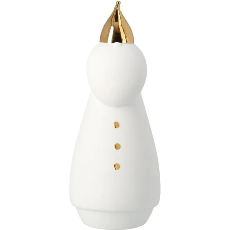 Räder Porzellangeschichten LED Figur Santa im Mantel D. 7cm H. 16,5cm