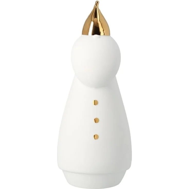Räder Porzellangeschichten LED Figur Santa im Mantel D. 7cm H. 16,5cm – Bild 1