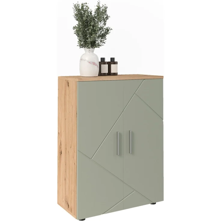 Midischrank Irma Salbeigrün 60 x 81 cm Vicco – Bild 5