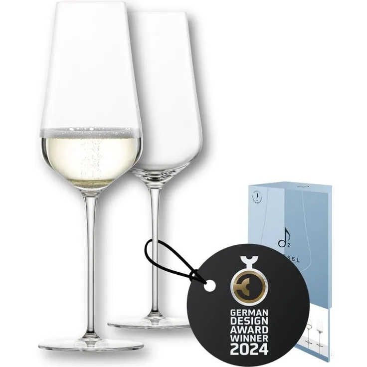 Zwiesel Glas DUO Champagnerglas 2er Set