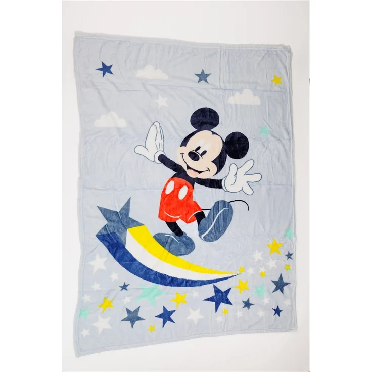 Mickey Mouse Wohndecke – Weiches & leichtes Decke für Bett & Sofa (110x150 cm) – Bild 3