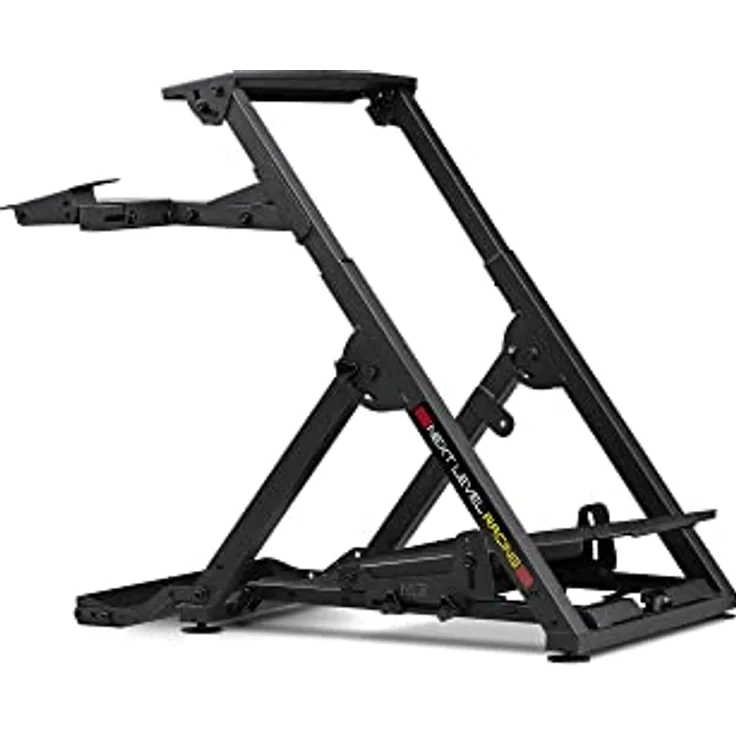 Next Level Racing F-GT LITE Sim-Racing-Cockpit, tragbares Renn-Cockpit mit verstellbaren Positionen für bis zu 130 kg, kompatibel mit Logitech®, Thrustmaster® und Fanatec®