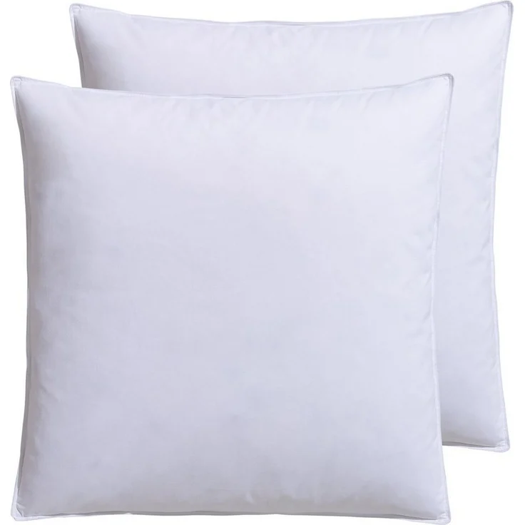 RIBECO Federkissen Kopfkissen-Set Laram, Kissen mit Daunenanteil, in 40x80 oder 80x80 cm, Füllung: 90% Federn, 10% Daunen, 2-tlg. – Bild 1
