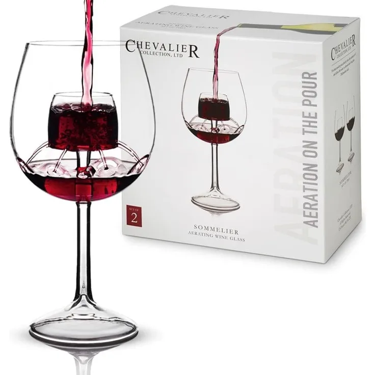 Chevalier Collection Sommelier Belüften Wein Glas 7 oz (Set von 2)