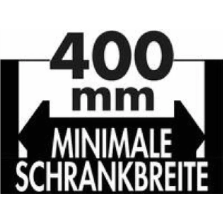 WESCO 010212-11 Abfalleimer 13 Liter RONDO 2 ab 40 cm Schrankbreite, silberfarbig – Bild 3
