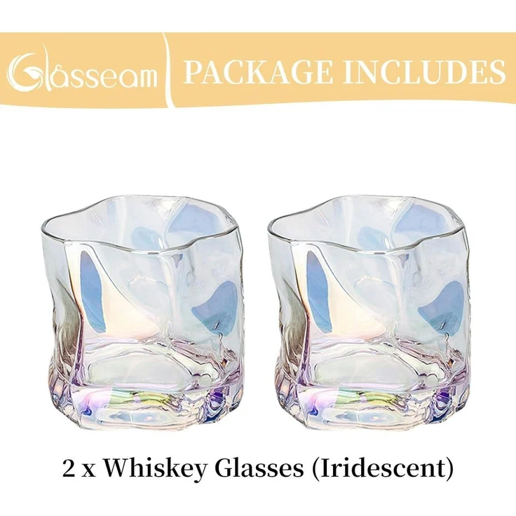 Whiskey Gläser Set 2 Stück Edel Rum Tumbler Weingläser ohne Stiel Männer Papa – Bild 6