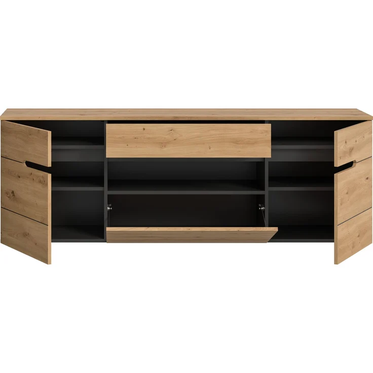 Canu Garderobenschrank hängend in Artisan Nachbildung – Bild 3