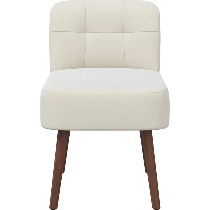 vidaXL Schlafsessel Creme Samt 42050520 – Bild 3
