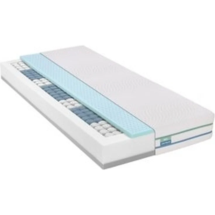 Taschenfederkernmatratze ergonomische Wendematratze 2in1, Irisette 2for4 TFK, Irisette, 22 cm hoch, zwei Härtegrade vereint in einer Matratze – fest und extra fest – Bild 6