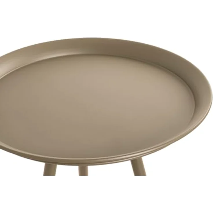 XXXL Beistelltisch, Rund, Grün, Metall, konisch, 47x38x47 cm – Bild 4