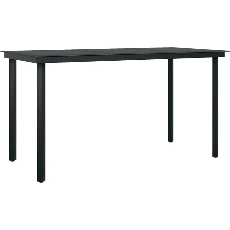 vidaXL Garten Essgruppe 5 stk. Hellgrau Poly-Rattan 3261714 – Bild 5