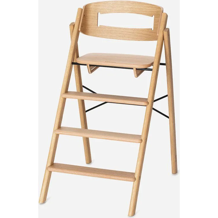 KAOS Klapp Hochstuhl – Klappbar – Oak Natural Beig