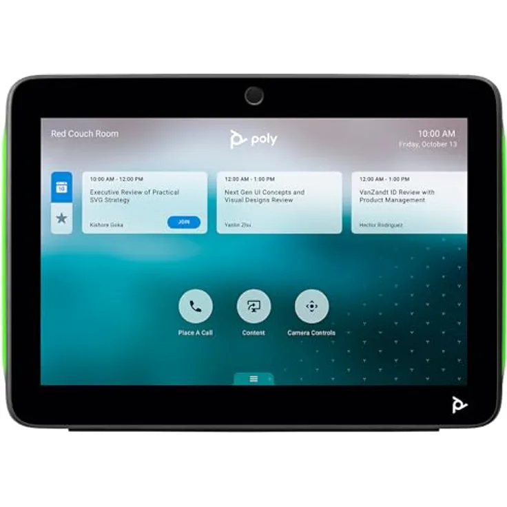 Poly TC10 10- Room Scheduler / Touch Control schwarz