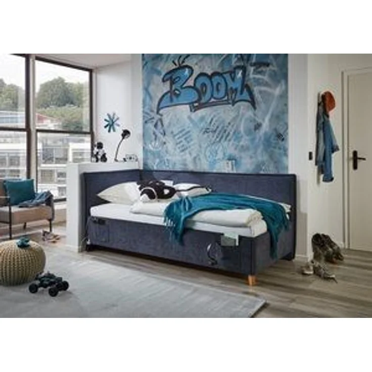 meise.möbel Kinderbett FUN II, Polsterbett wahlweise mit Bettkasten, Jugendbett inkl. USB-Anschluss – Bild 6